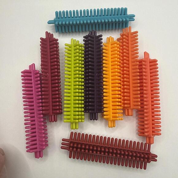 Bristle Blocks Bundle Lot of 50+ pcs Interlocking STEM Preschool Toy - Picture 3 of 7